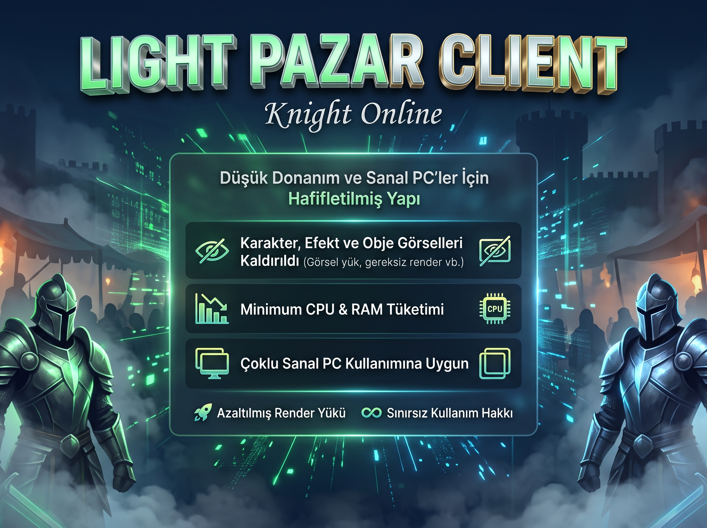 Light Pazar Client